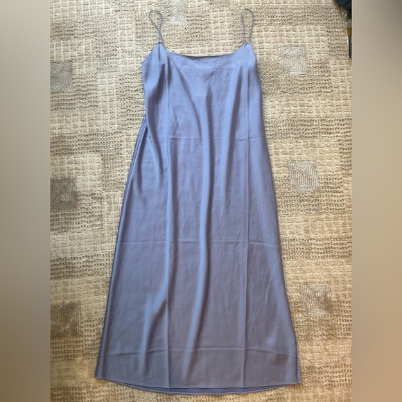 NWT J.Crew Blue Slip Dress size 12 - Picture 4 of 7